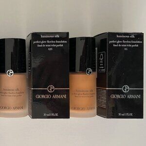 Armani Luminous Silk Glow Foundation -8.5 - Tan to Deep, Peach - 35% off retail